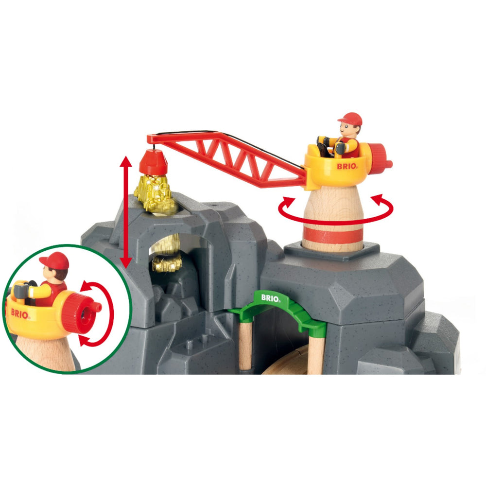 Køb BRIO® 33889 Kran- Og Bjergtunnel
