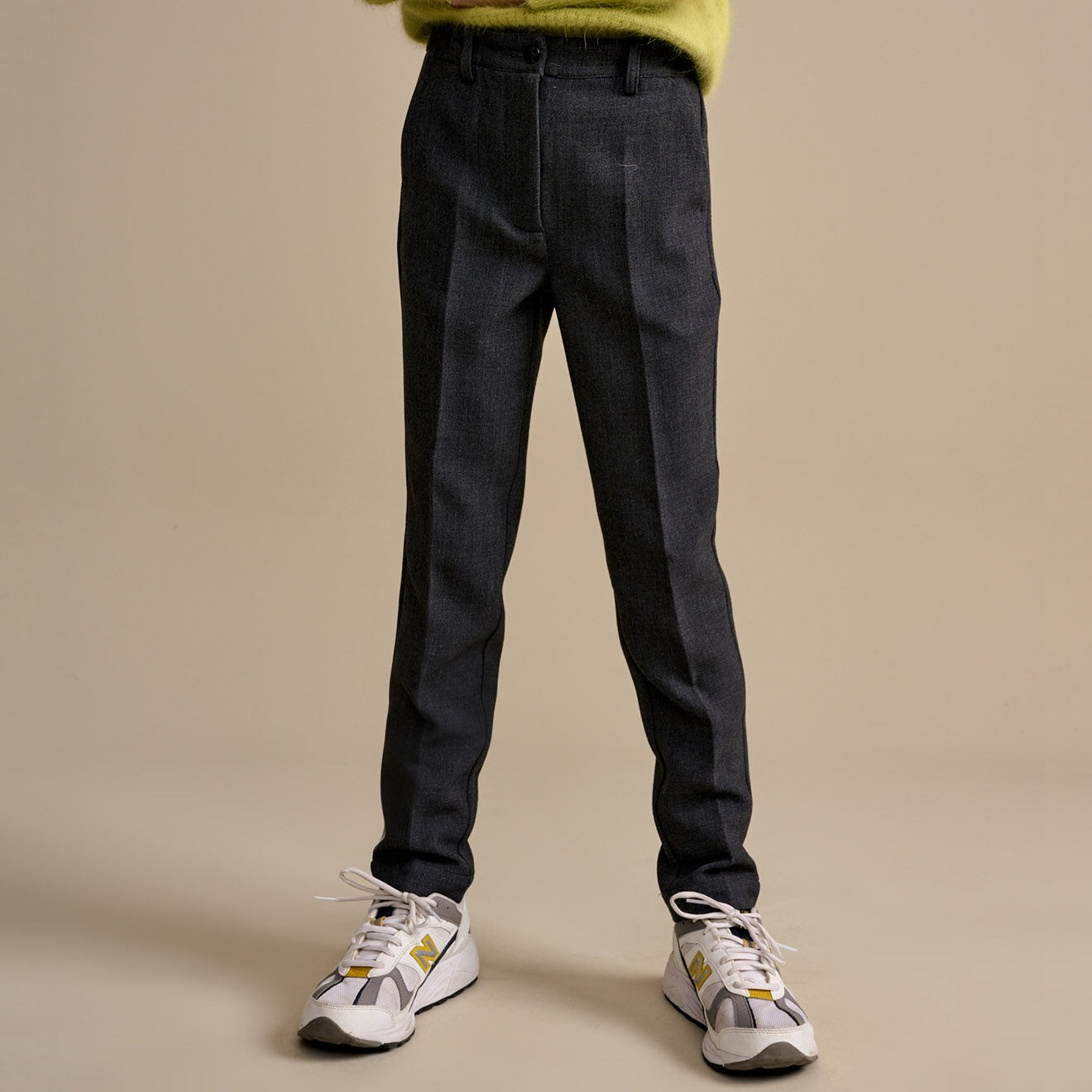 Bellerose Pantalon slim Valeria anthracite