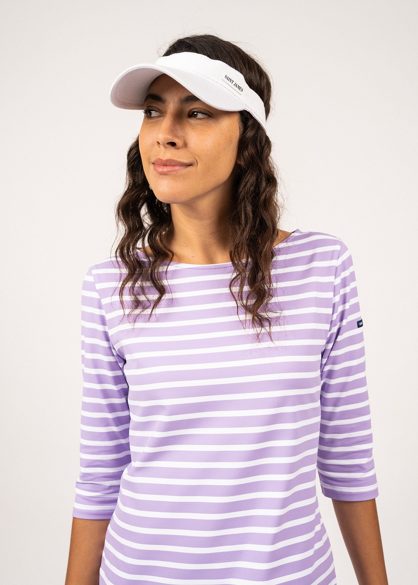 Casquette visière en coton