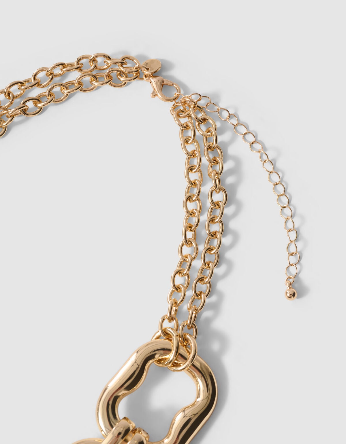 Square Ketting Goud