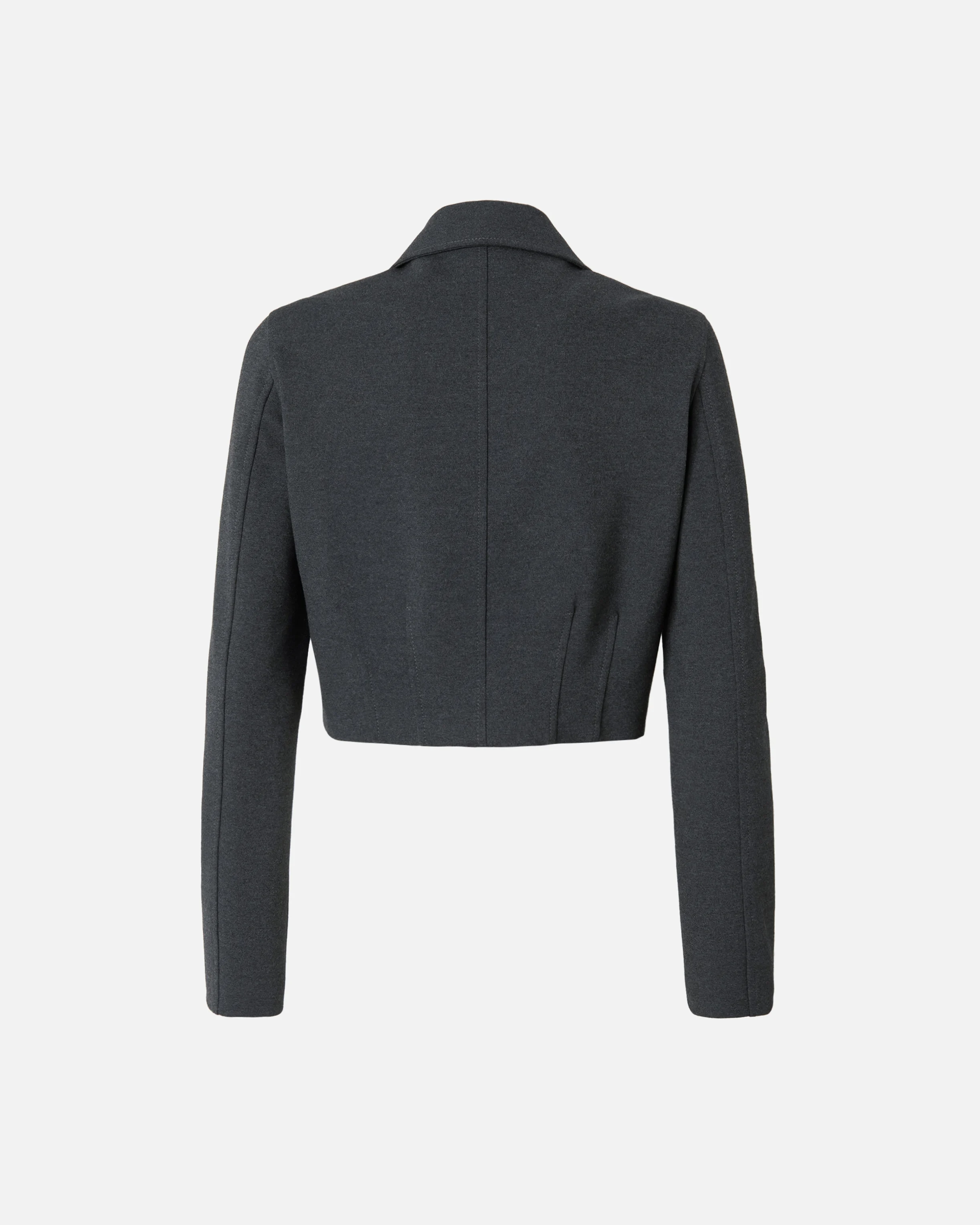Veste droite courte roma | Gris