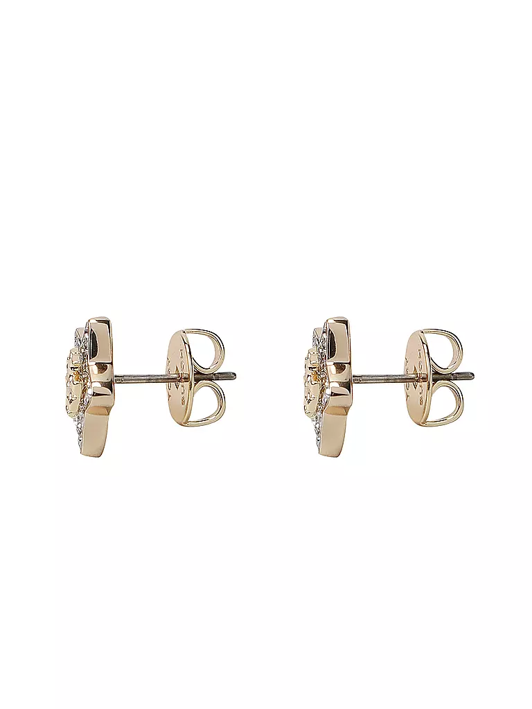 TORY BURCH Ohrringe PAVE gold