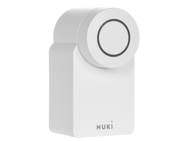 NUKI Smart Lock (4th Gen) EU-Zylinder, Weiss Elektronisches Smart Home WLAN Türschloss