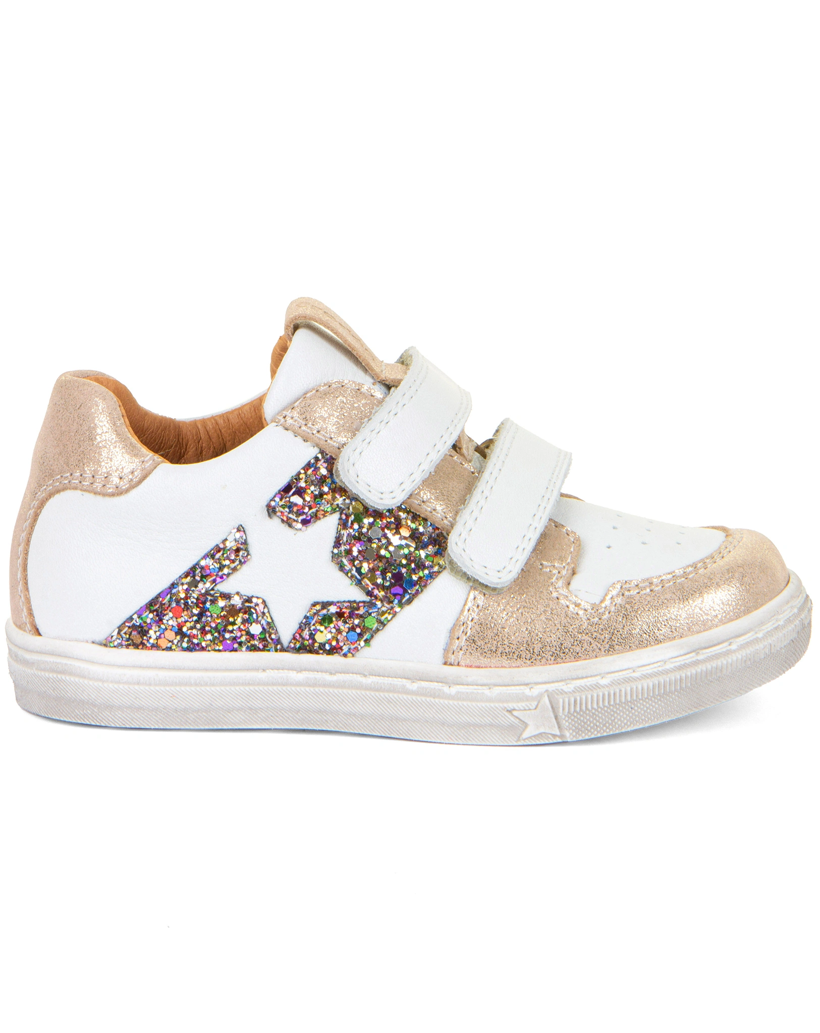 Klett-Halbschuhe DOLBY STAR in gold