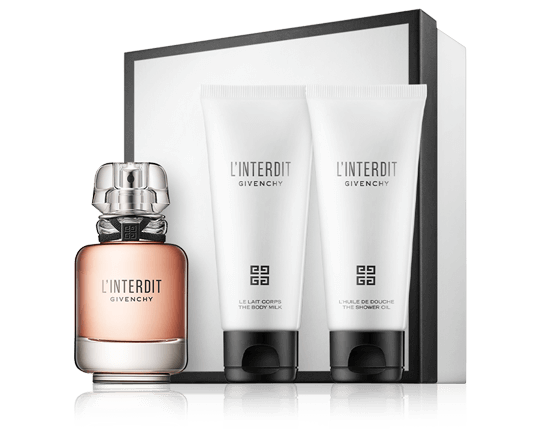 Givenchy L'Interdit Set 2x Pflege 50ml-75ml-75ml