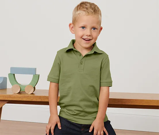 2 Kleinkinder-Poloshirts