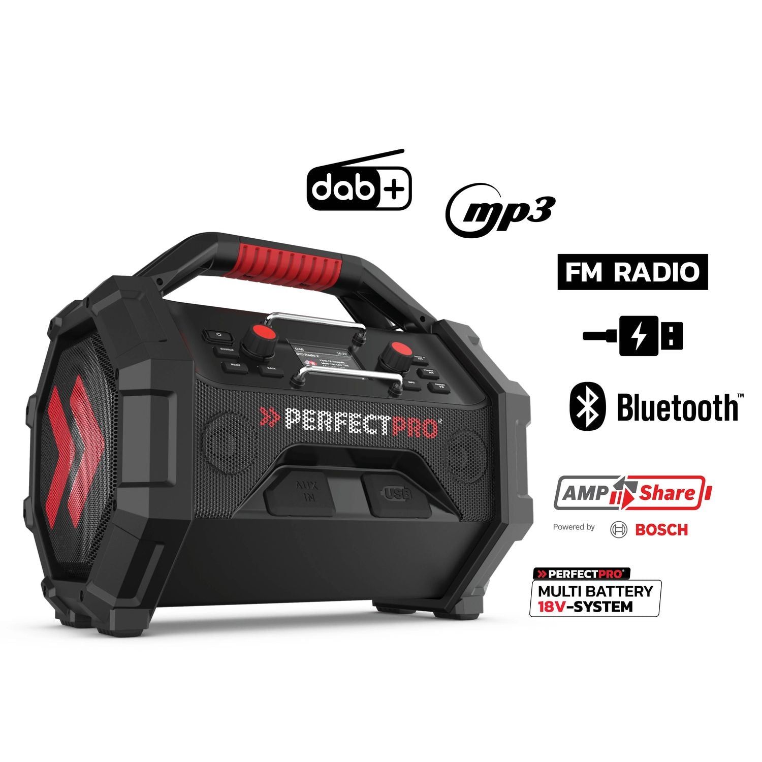 Perfectpro Rocktagon OCT-18V – Compatible met PerfectPro MultiBattery 18V system
