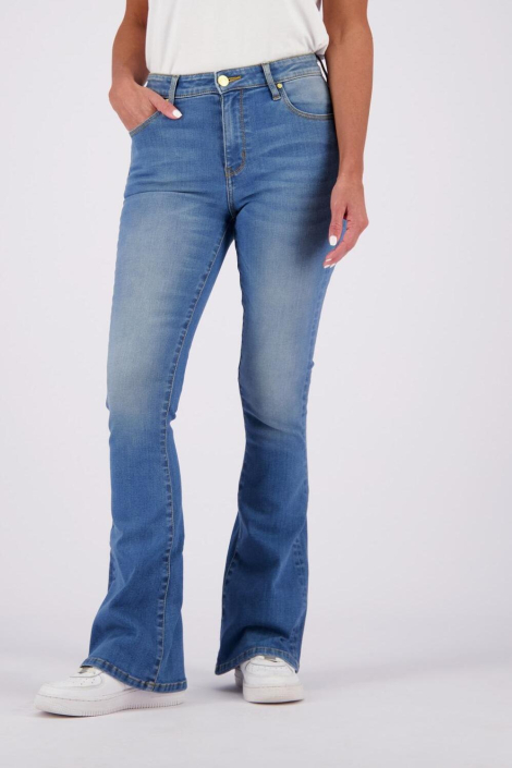 Raizzed blauwe dames jeans