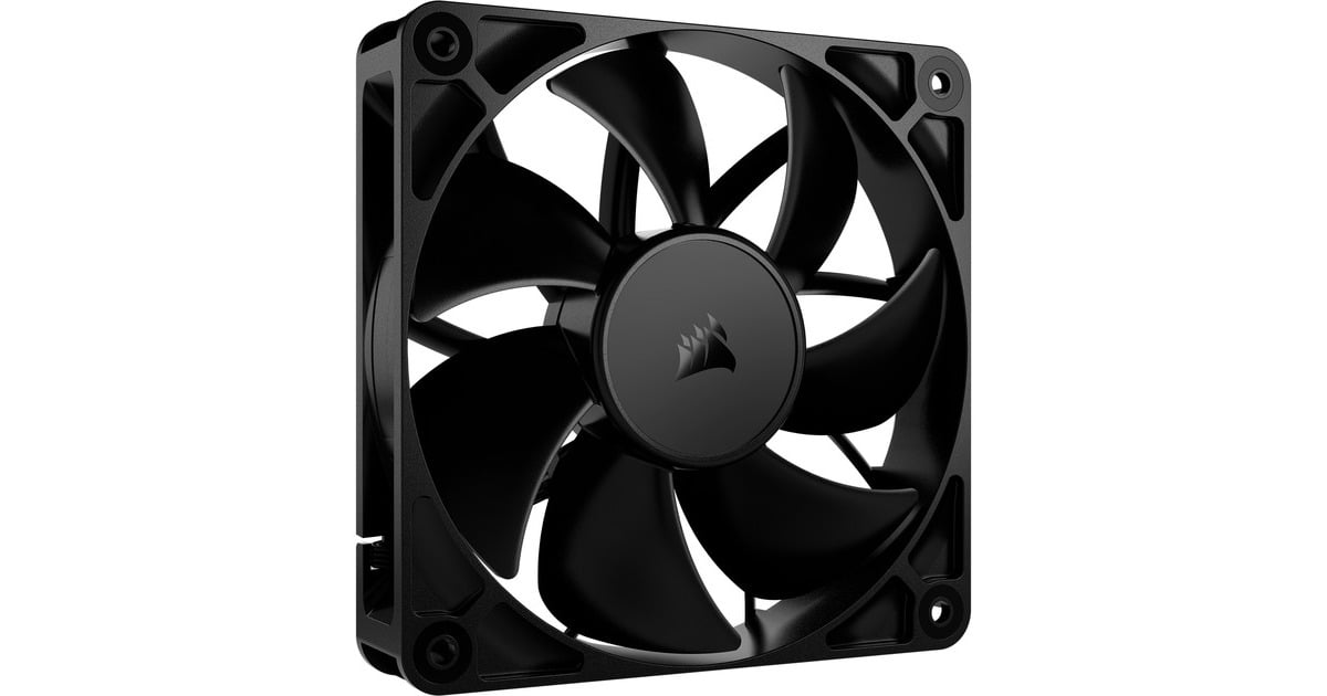 CorsairRS120 PWM case fan  (Zwart, 120 x 120 x 25 mm)