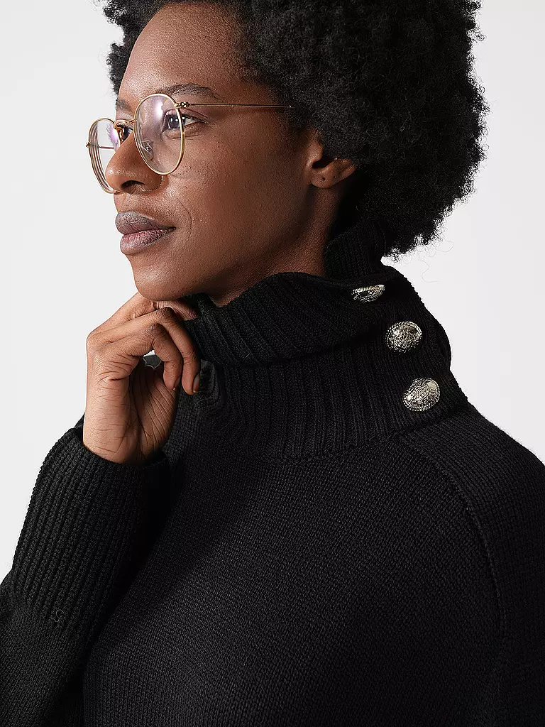 JOOP Rollkragenpullover  schwarz