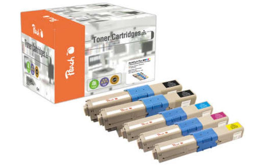 Tonerset OKI 44973533-6 2x Black, 1x Cyan, Magenta, Yellow<br>Toner, Black, Cyan, Magenta, Yellow