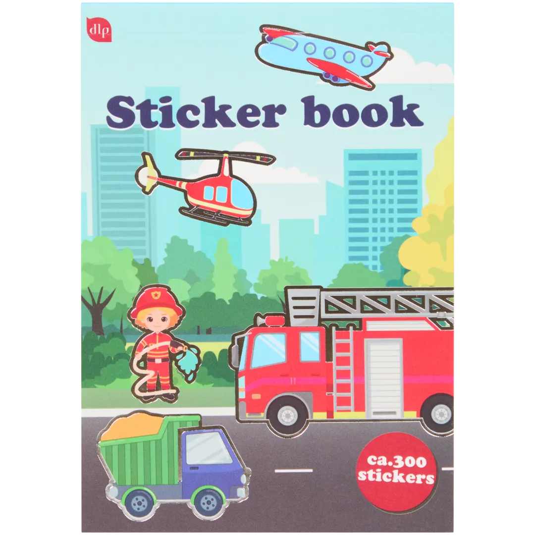 Stickerboek 15 vel | diverse varianten