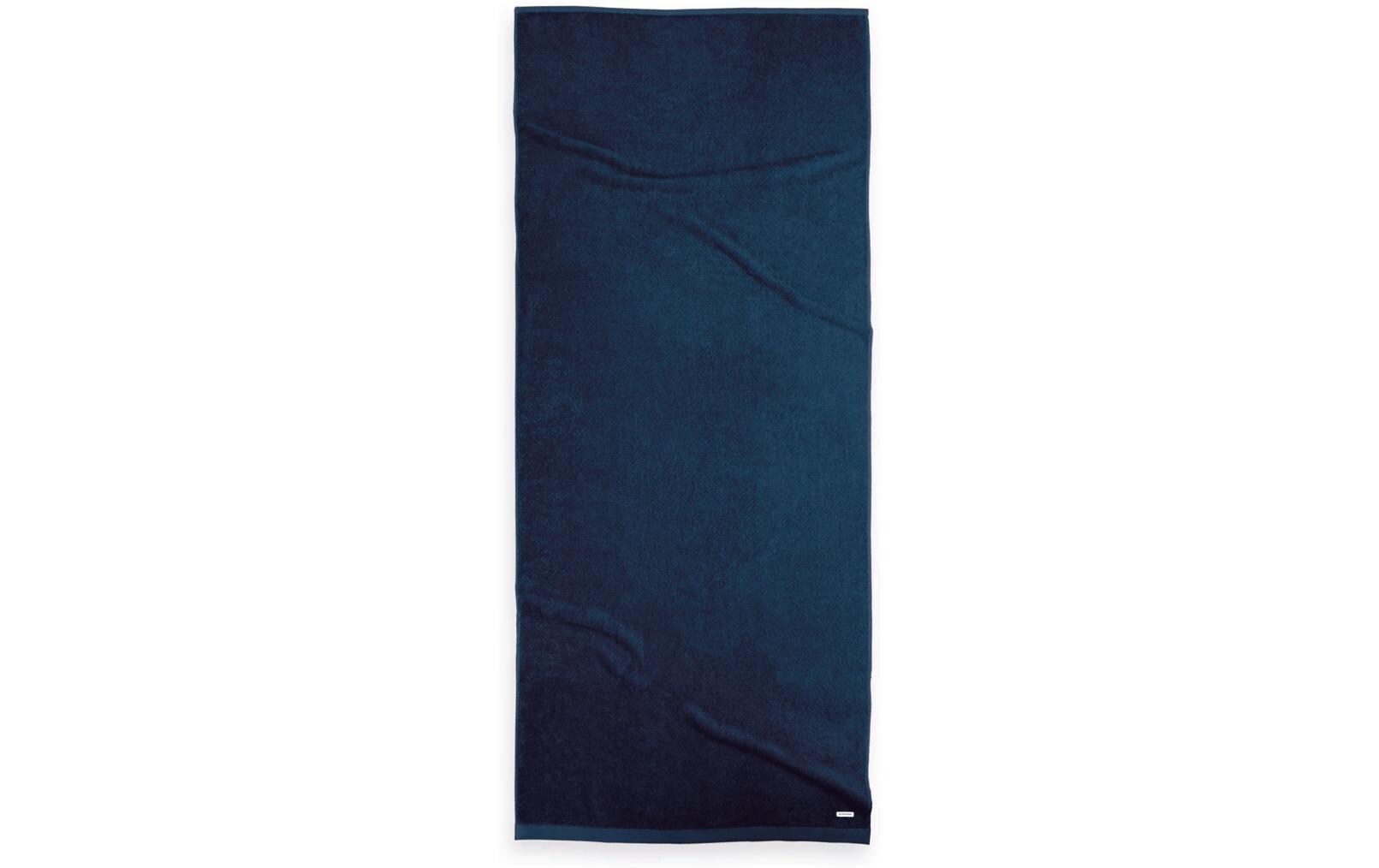 Badetuch 200 x 80 cm, Blau/Dark BlueBaumwolltuch