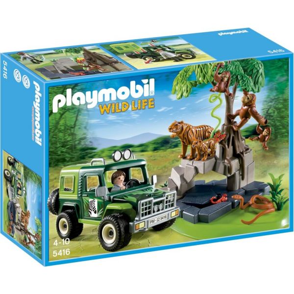Playmobil Todo o Terreno com Animais Selvagens - 5416