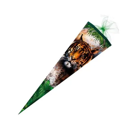 Nestler Schultüte Tiger 85 cm, 6-eckig