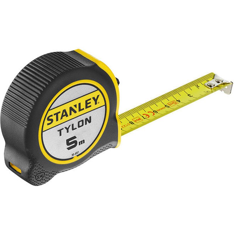 Mètre ruban Stanley Tylon 5 m x 19 mm