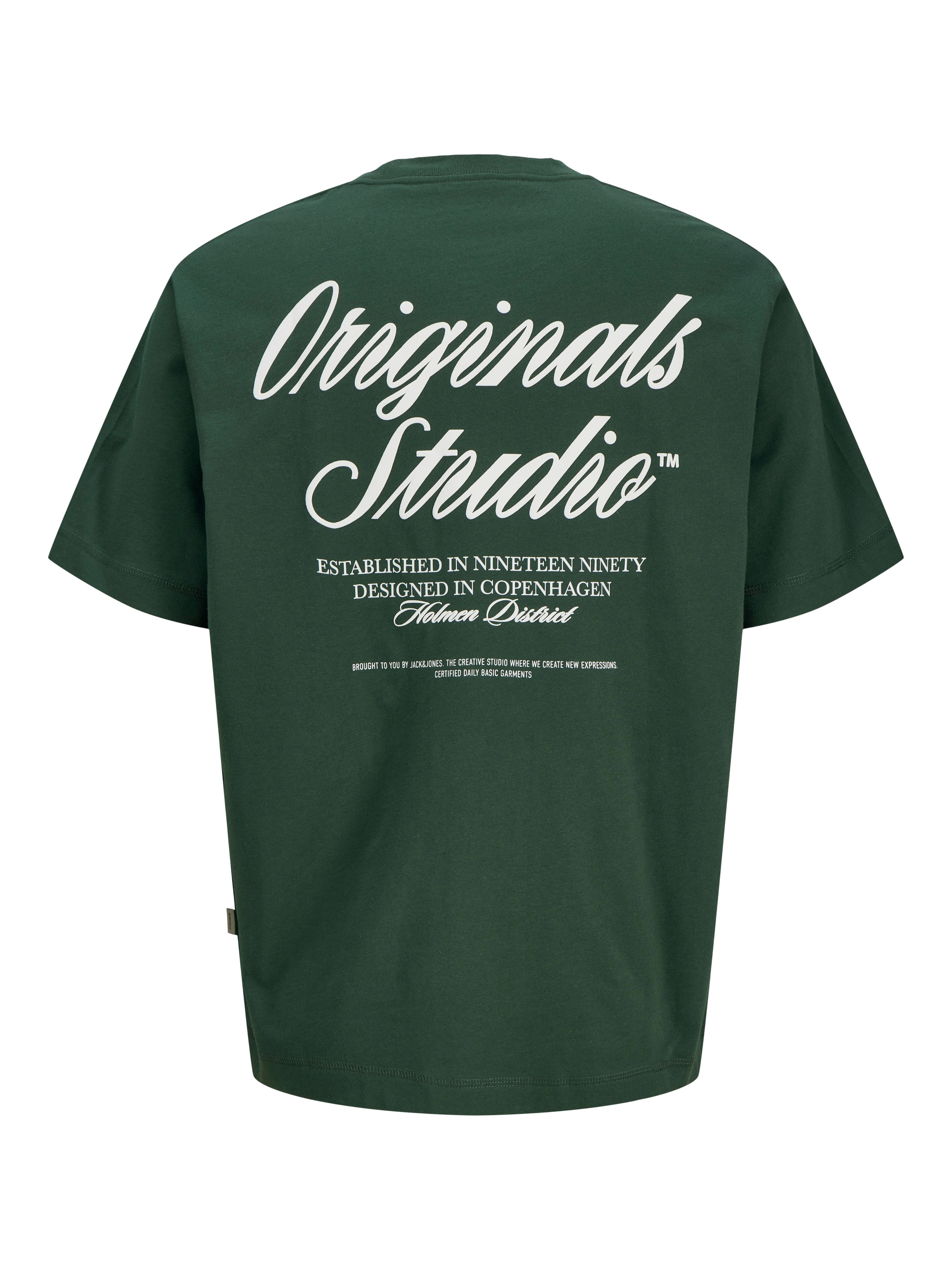 Jack & Jones PlusSize Kurzarmshirt »JORNORREBRO TYPO TEE SS CREW NECK  PLS«, mit Schriftzug