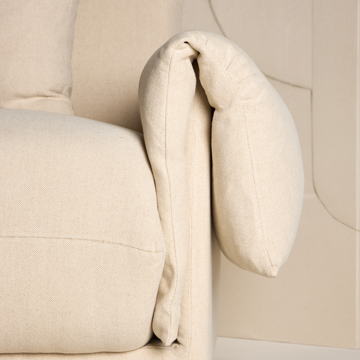 Fauteuil Rikki Beige