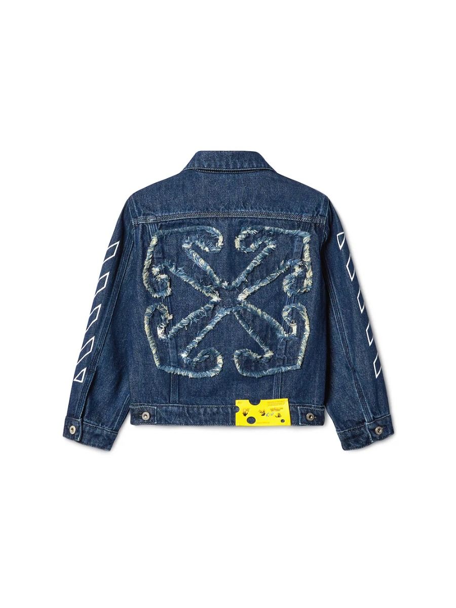 Off-White Bookish Patch Denim Jacket