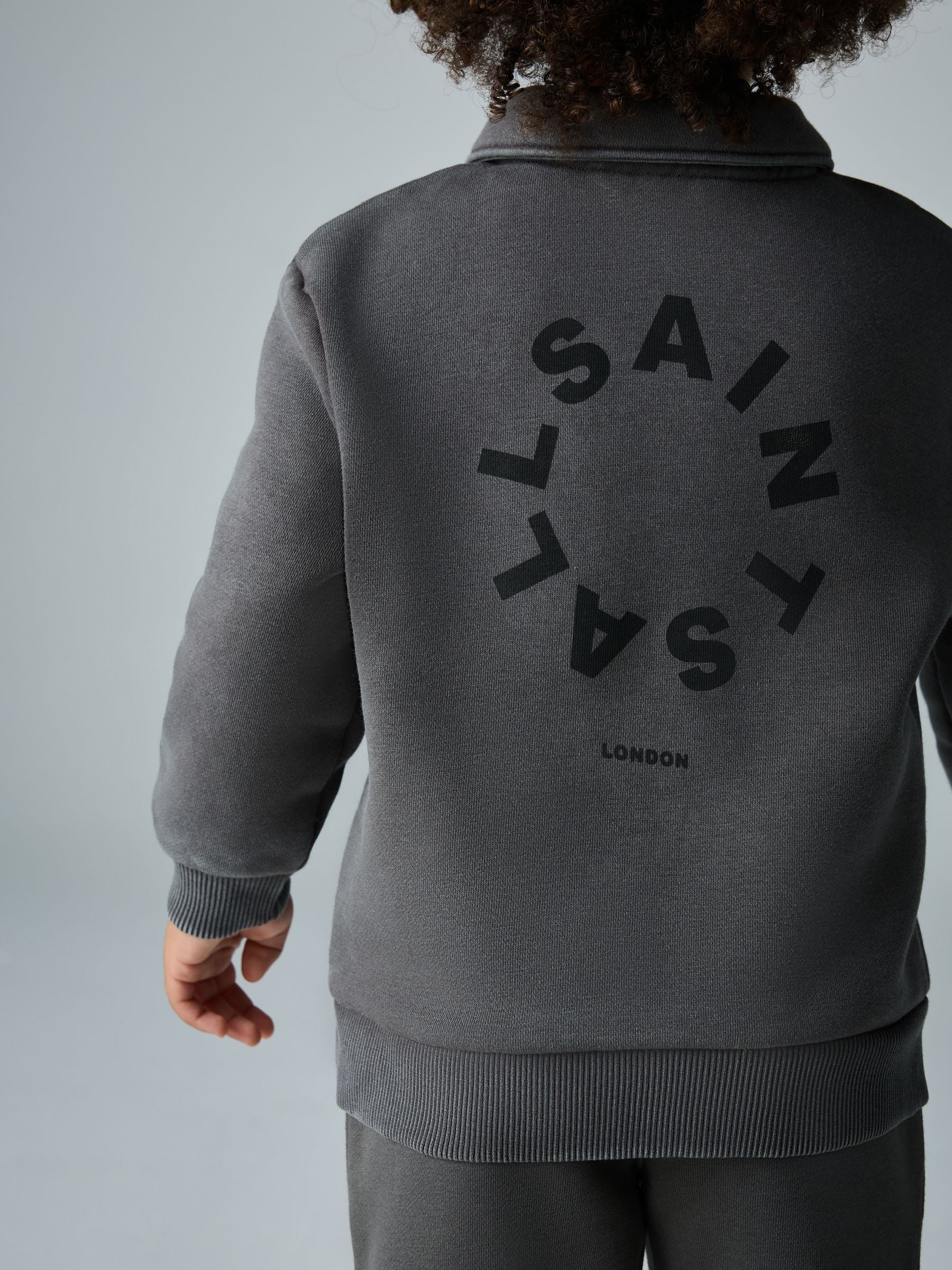 smALLSAINTS Tierra Sweat Polo and Joggers Younger Boys Set
