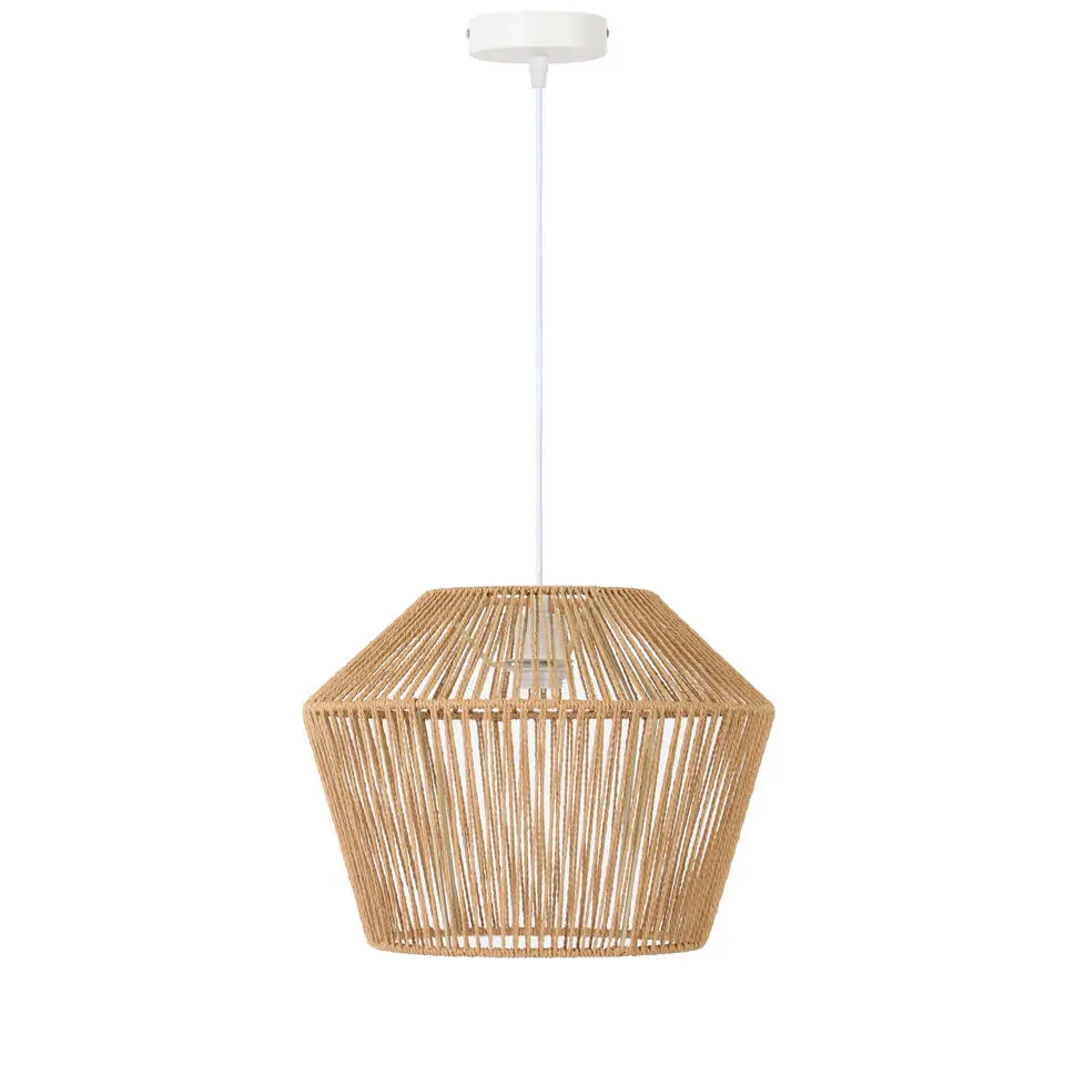 Hanglamp Caspian - Bruin/Wit- Ø40cm