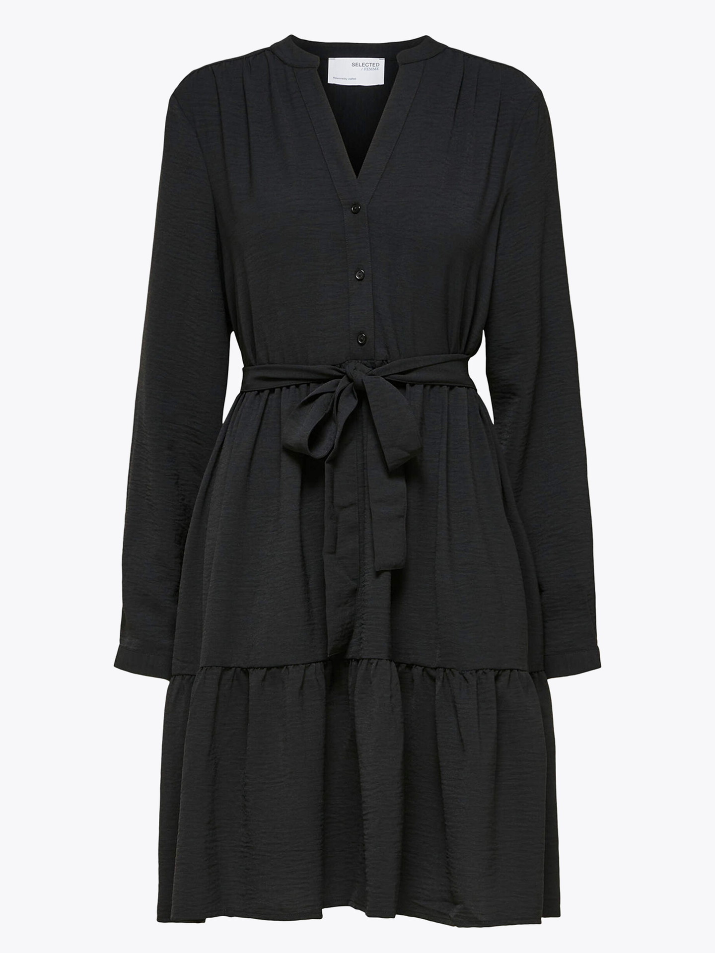 Mivia Long Sleeve Short Dress