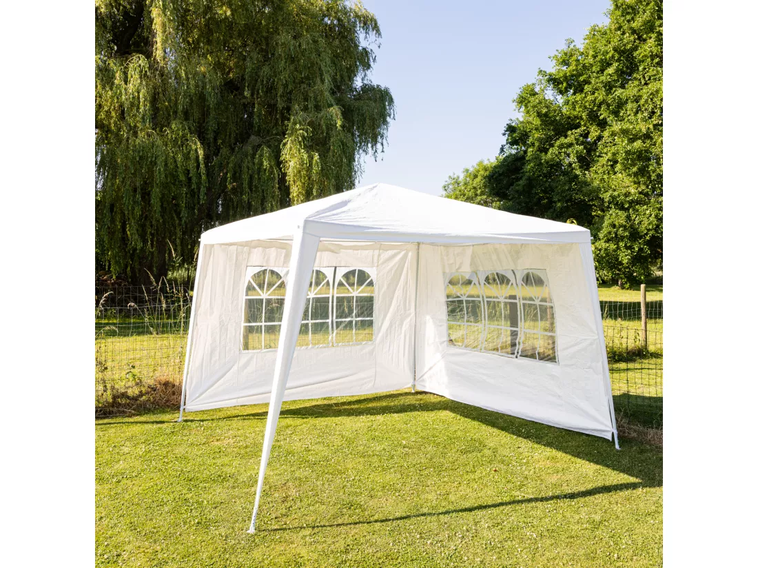 Tente de réception 3 × 3m TRAMONTANE - HAPPY GARDEN