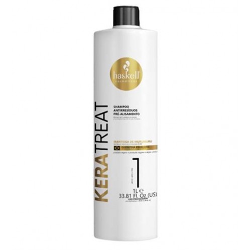 Haskell Keratreat Shampoo Antirresíduos Pré-Alisamento 1000ml