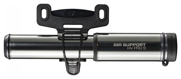 Pompe à Main Bontrager Air Support HV Pro (Max 60 psi / 4.5 bar) Argent   Support