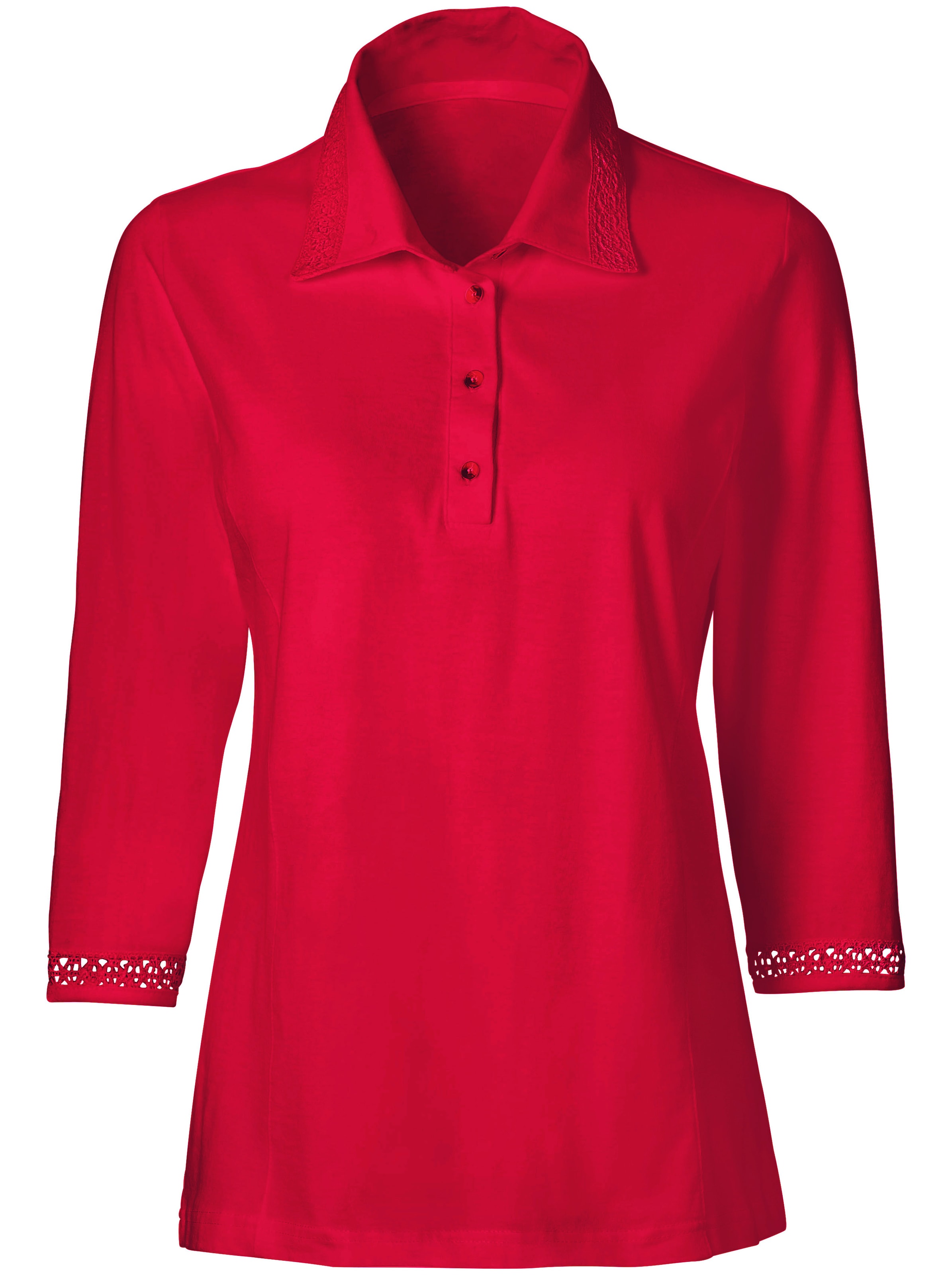 Poloshirt in rot