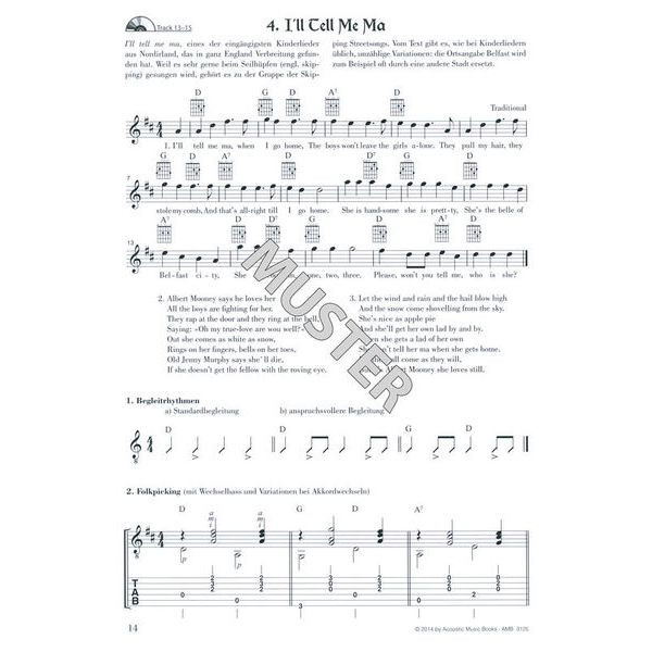 Acoustic Music Books Celtic Ballads