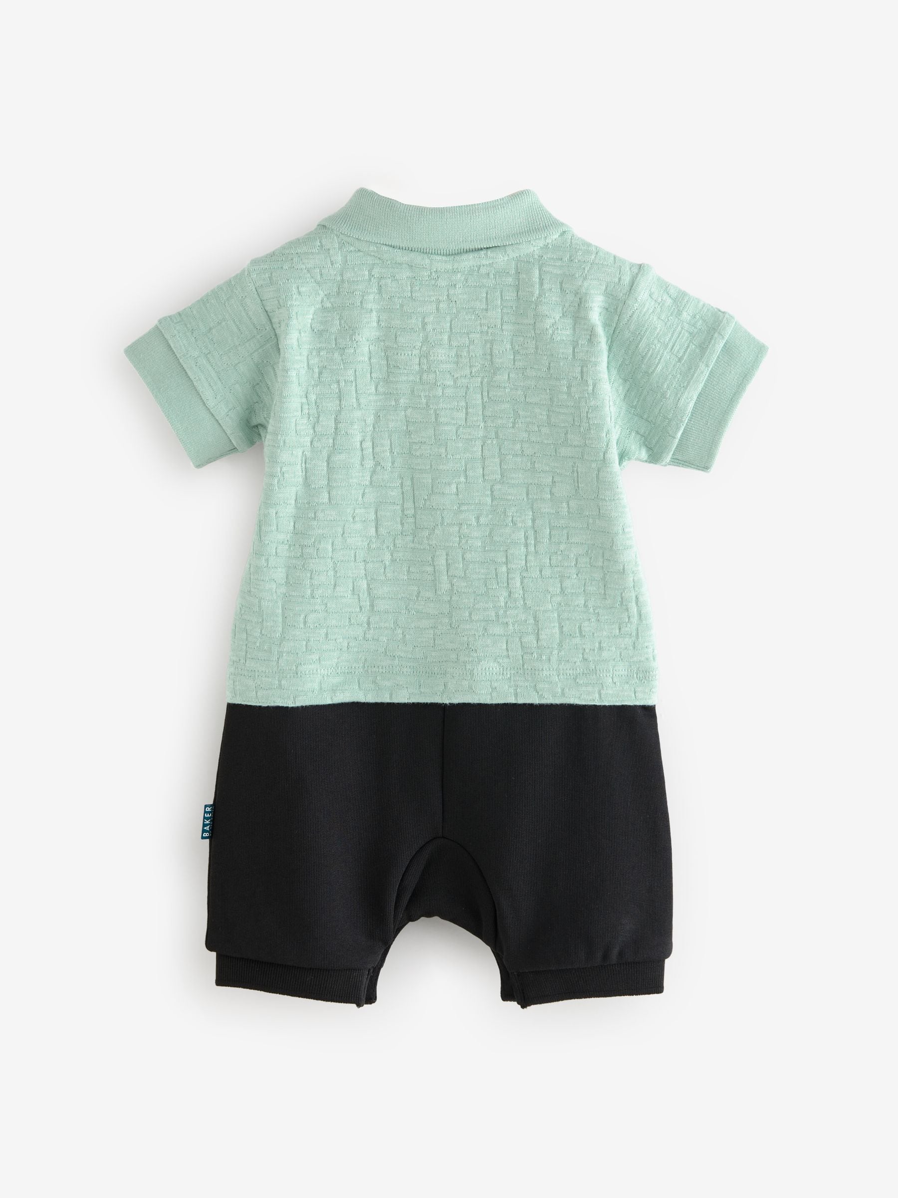 Groen - Baker by Ted Baker 100% Cotton Polo Romper