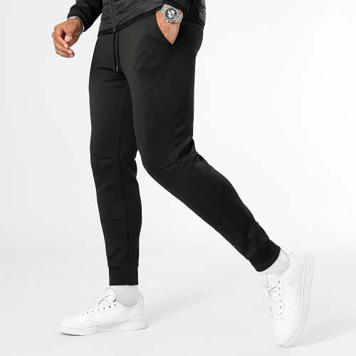 Ensemble Doudoune Capuche Et Pantalon Jogging 1070 Noir