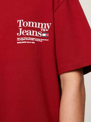 Camiseta moderna com logo nas costas