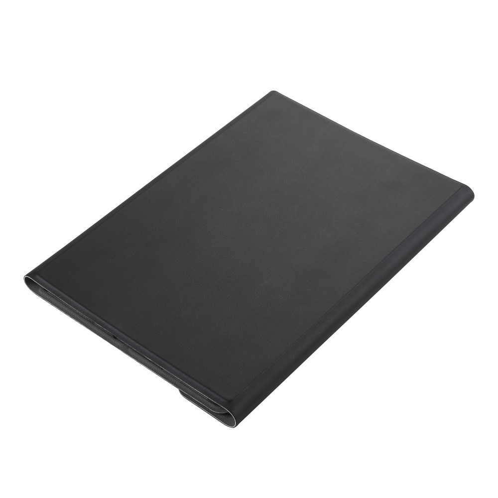 Samsung Galaxy Tab A 10.5 Leder Tasche Magnet Bluetooth Tastatur Abnehmbar (QWERTY) - Schwarz