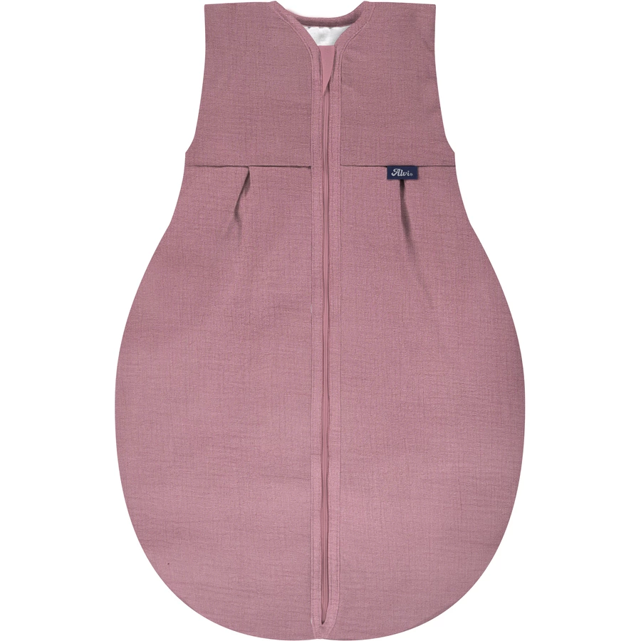 Alvi® 4-Seasons Mull-Schlafsack Fox Glove rosa