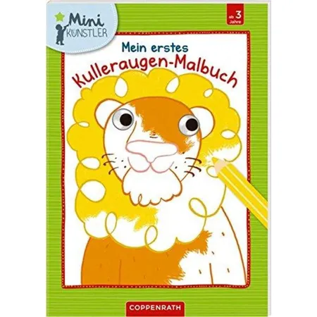 Coppenrath Verlag Mein erstes Kulleraugen-Malbuch: Löwe