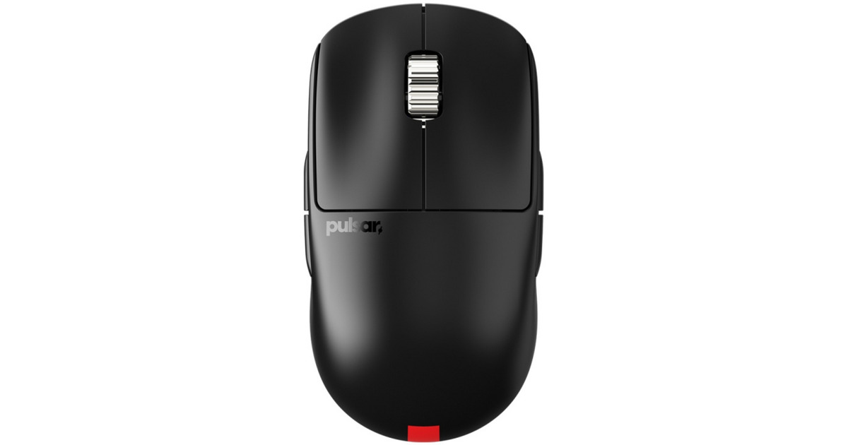 PulsarX2A v3 eS Mini Wireless Gaming Mouse  (Zwart, 32000 dpi)
