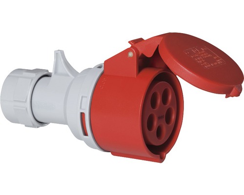 CEE-koppeling PCE 32A IP44 5-polig rood