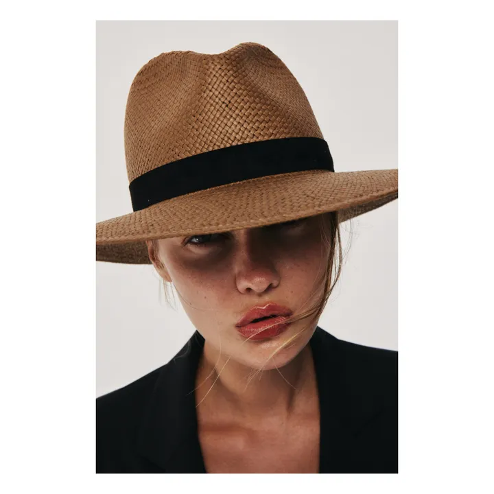 Janessa Leone Chapeau Michon | Marron