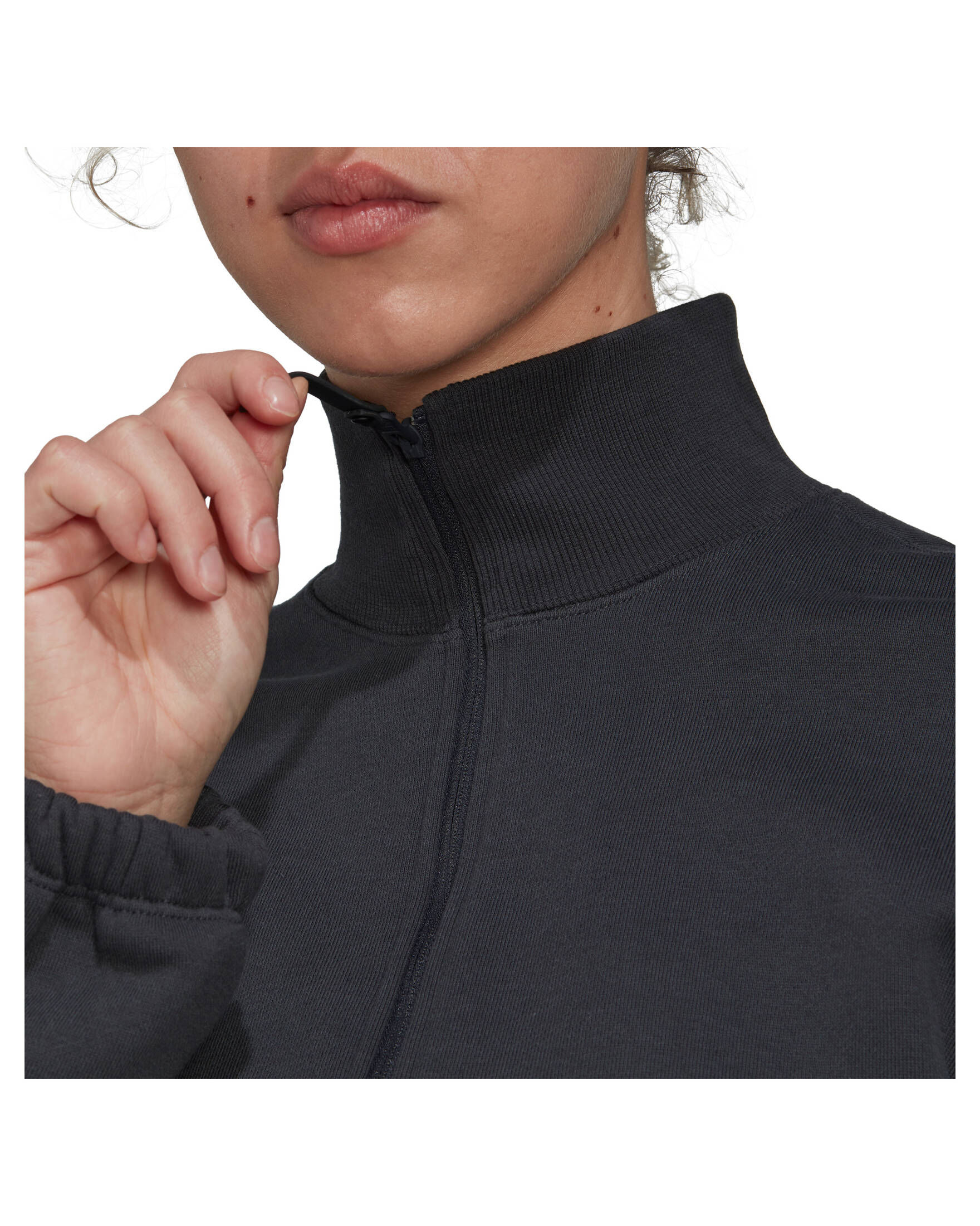 adidas Sportswear| Damen Sweatshirt CROPPED HALF-ZIP