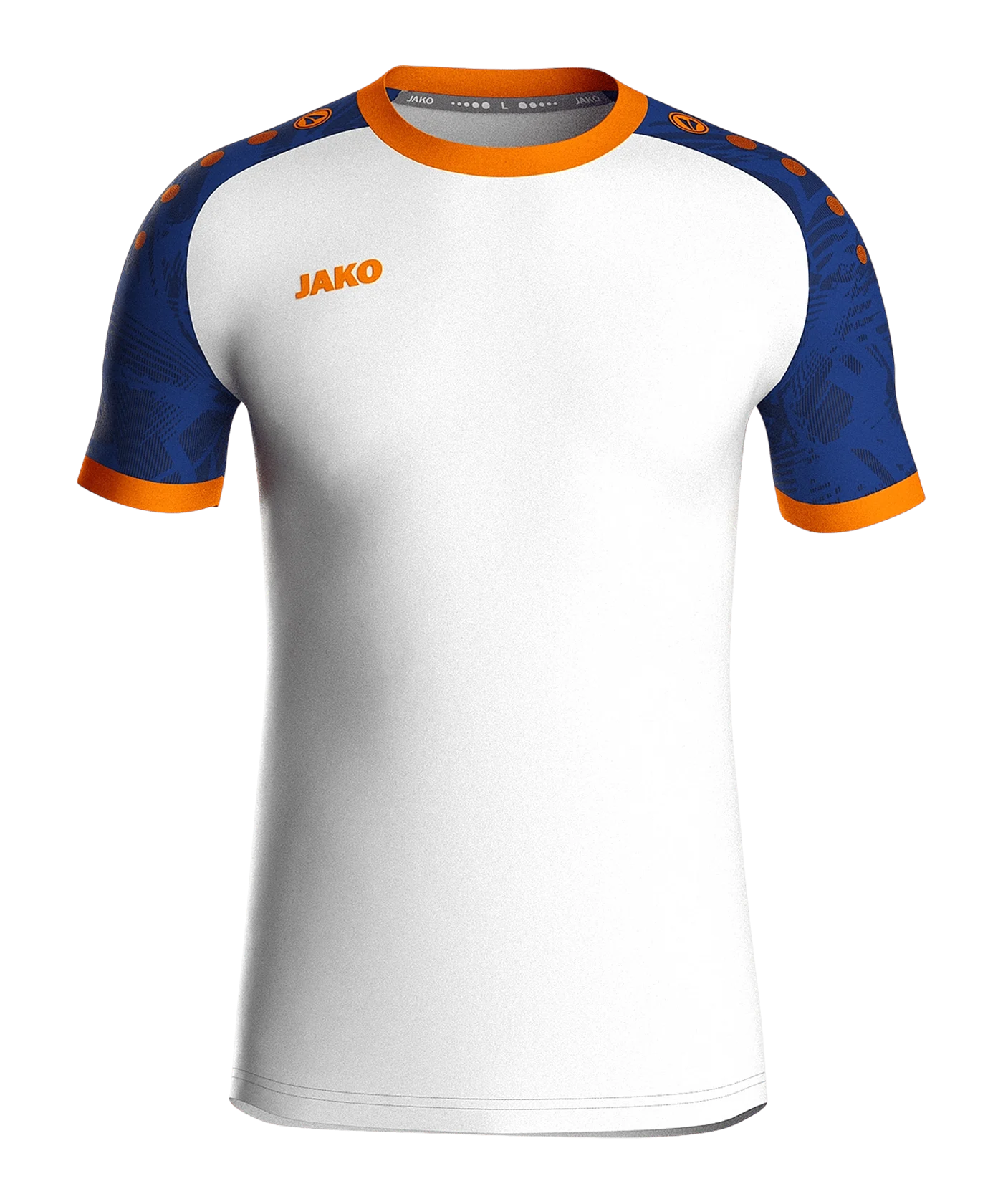 JAKO Iconic Trikot Kids Weiss Blau Orange F017