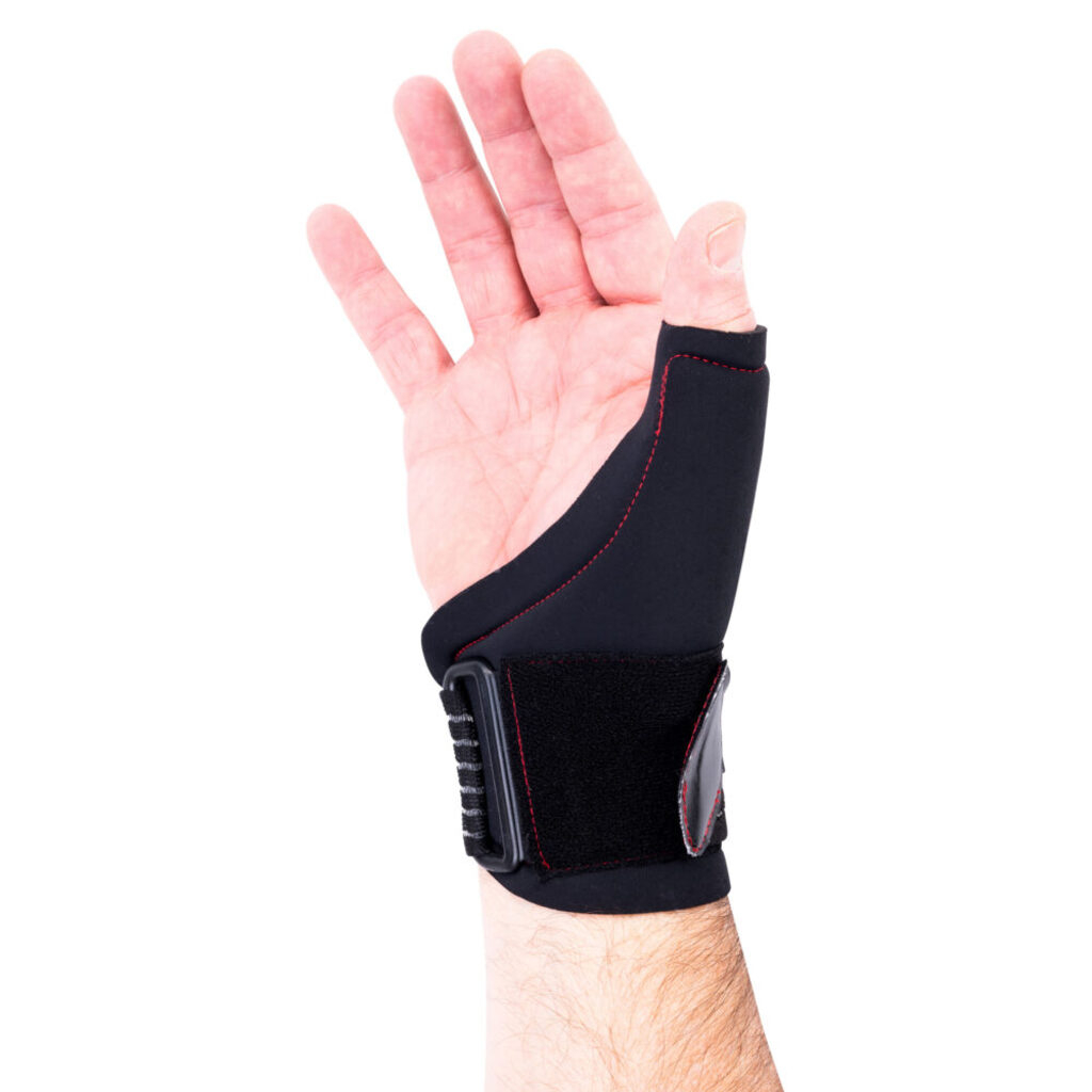 (Gr. M) Neopren Handgelenk Daumenstütze Verstellbare Bandage - Schwarz