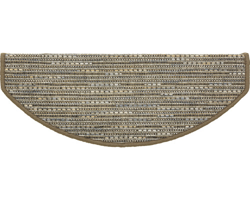 Trapmat Sylt taupe 28x65 cm