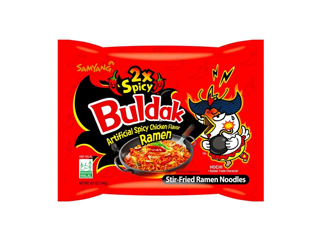 NOODLES SAMYANG BULDAK EXTRA HOT CHICKEN 140G
