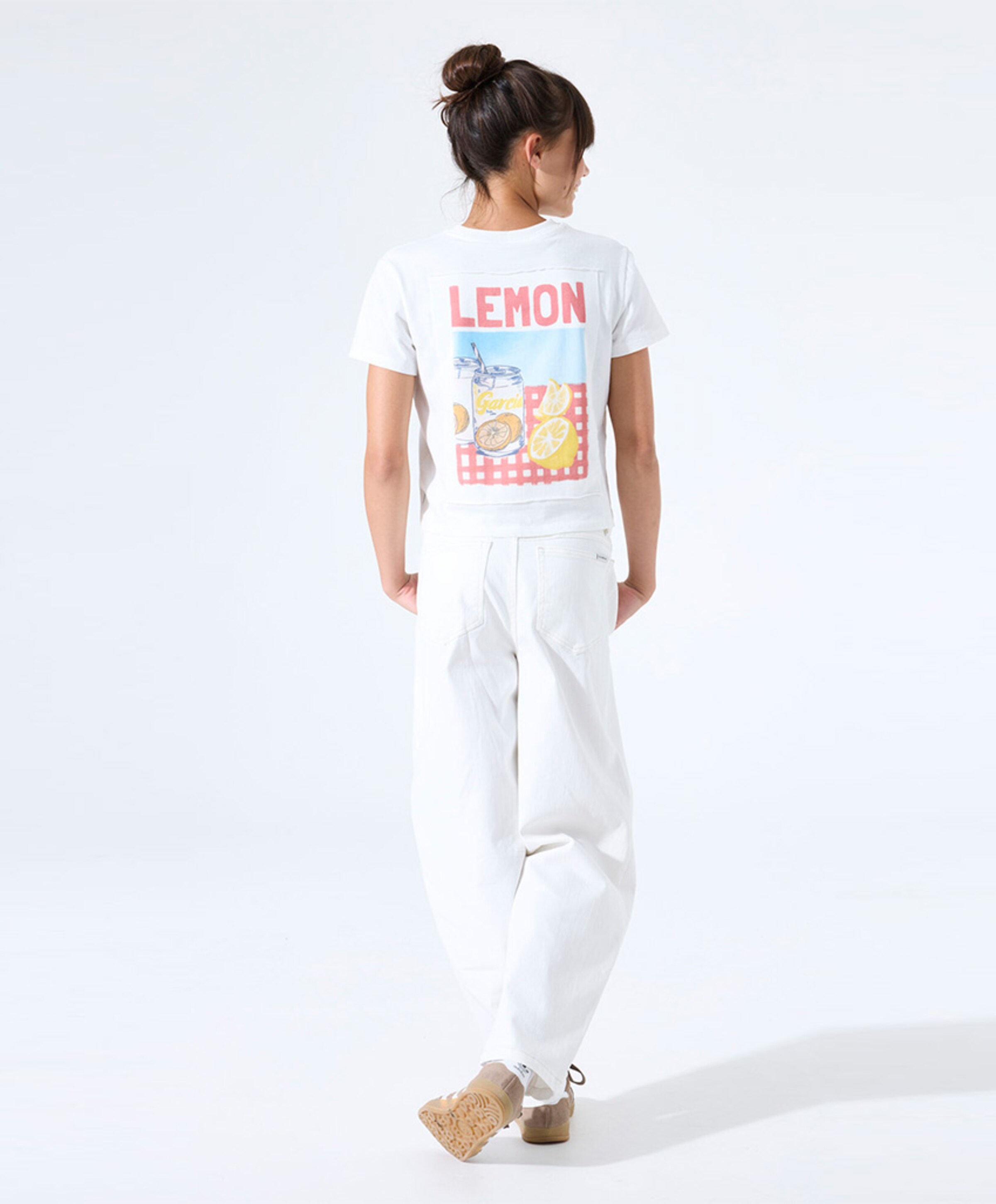 Garcia O262524 meisjes broek ecru
