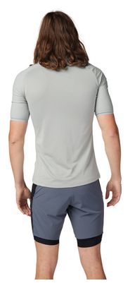 Maillot Manches Courtes Fox Flexair Ascent Gris
