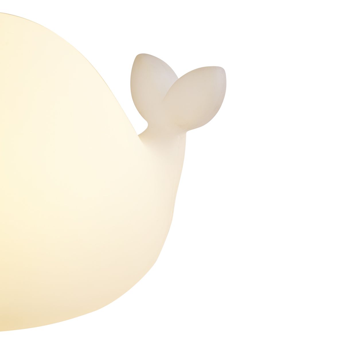 Tafellamp wit 30cm incl. LED dimbaar IP54 oplaadbaar - Baby Whale