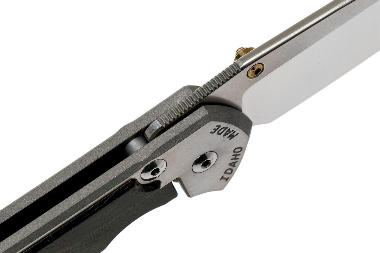 Chris Reeve Sebenza 31 Large Macassar Ebony inlay L31-1116 zakmes