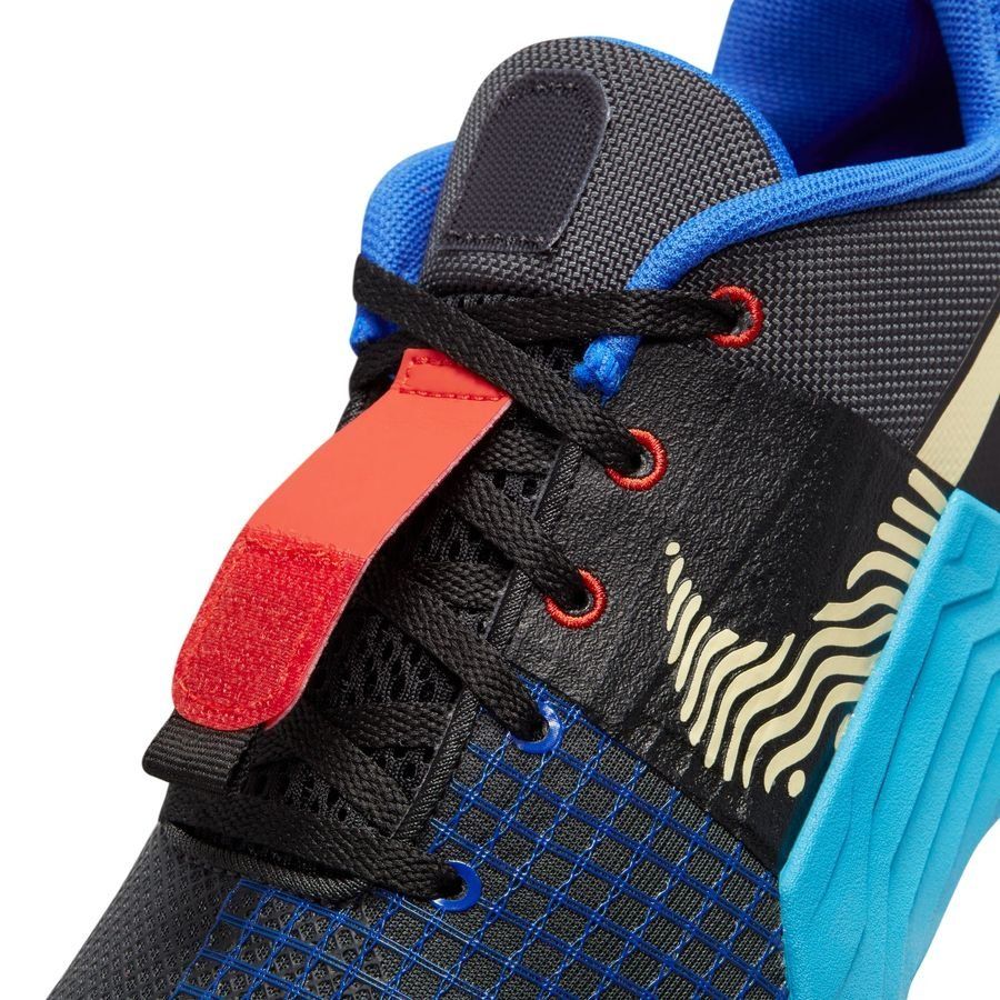 Nike Chaussures d'entraînement Metcon 8 - Noir/Gris/Jaune/Bleu